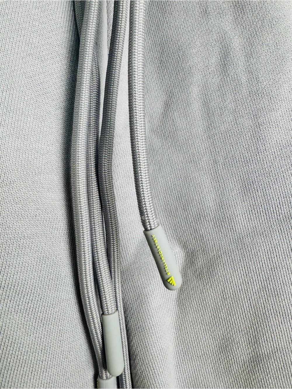Stella McCartney Taupe Drawstring Athletic Shorts - Picture 6 of 13